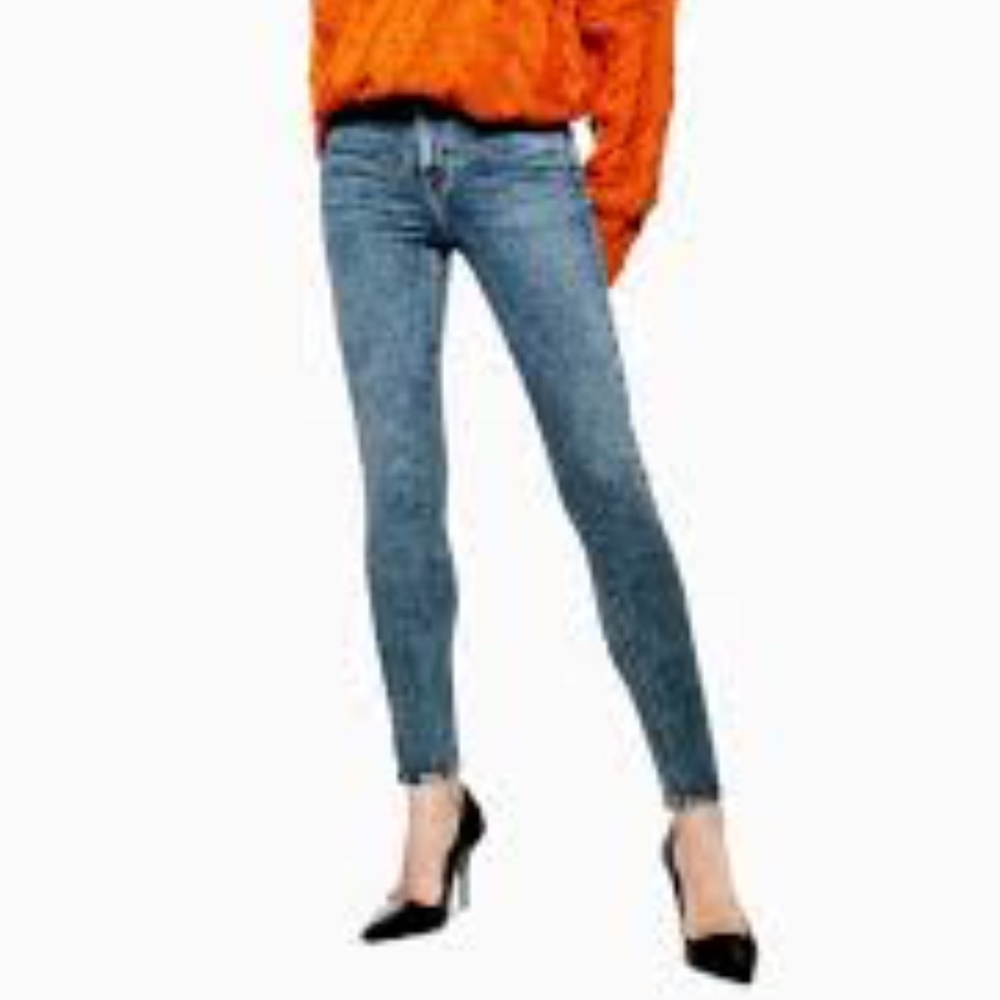 EUC Topshop Jamie Moto skinny jean